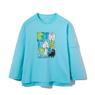 Детский лонгслив KELME Long Sleeve T-Shirt Teal - Детский лонгслив KELME Long Sleeve T-Shirt Teal