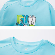 Детский лонгслив KELME Long Sleeve T-Shirt Teal - Детский лонгслив KELME Long Sleeve T-Shirt Teal