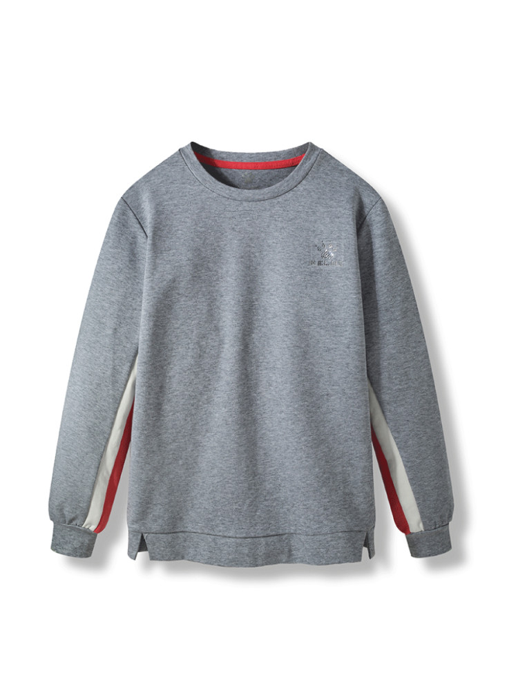 Детский свитшот KELME Girls Long Sleeve T-Shirt Grey