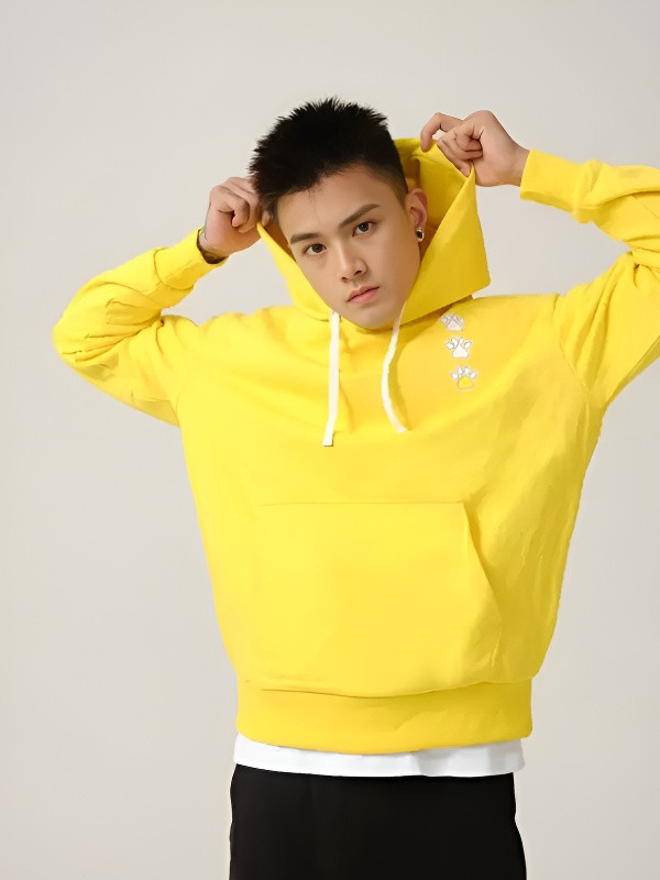 Худи KELME Hooded Sweater Yellow