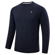 Лонгслив KELME Crew Neck Long-sleeved T-shirt Dark Blue - Лонгслив KELME Crew Neck Long-sleeved T-shirt Dark Blue