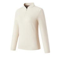 Лонгслив KELME Half-open Long-sleeved T-shirt Beige - Лонгслив KELME Half-open Long-sleeved T-shirt Beige