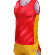Легкоатлетическая форма KELME Women Track Suit (Red/Yellow) - Легкоатлетическая форма KELME Women Track Suit (Red/Yellow)
