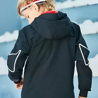 Детская ветровка KELME Boys Windbreaker Black - Детская ветровка KELME Boys Windbreaker Black