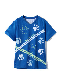 Детская футболка KELME Boys Football Short Sleeve T-Shirt Blue