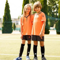 Детская футбольная форма KELME S/S Football Set Kid (Orange/Black) - Детская футбольная форма KELME S/S Football Set Kid (Orange/Black)