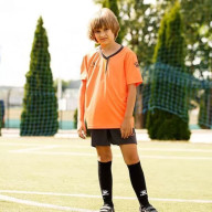 Детская футбольная форма KELME S/S Football Set Kid (Orange/Black) - Детская футбольная форма KELME S/S Football Set Kid (Orange/Black)