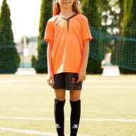 Детская футбольная форма KELME S/S Football Set Kid (Orange/Black) - Детская футбольная форма KELME S/S Football Set Kid (Orange/Black)