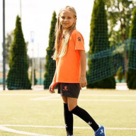 Детская футбольная форма KELME S/S Football Set Kid (Orange/Black) - Детская футбольная форма KELME S/S Football Set Kid (Orange/Black)