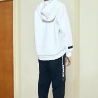 Детское худи KELME Boys Hooded Sweatshirt White - Детское худи KELME Boys Hooded Sweatshirt White