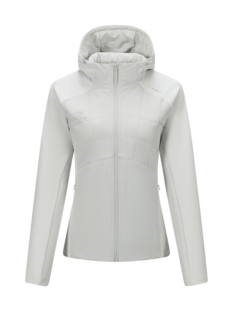 Толстовка KELME Quilted Knitted Patchwork Coat Grey