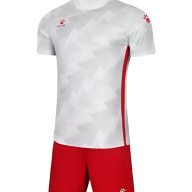 Детская футбольная форма KELME Short Sleeve Football Suit (White/Red) - Детская футбольная форма KELME Short Sleeve Football Suit (White/Red)