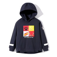 Детское худи KELME Boys Hooded Sweatshirt Dark Blue - Детское худи KELME Boys Hooded Sweatshirt Dark Blue