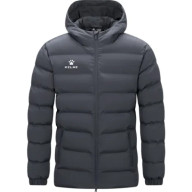 Пуховик KELME Hooded Short Cotton Jacket Dark Grey - Пуховик KELME Hooded Short Cotton Jacket Dark Grey