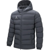 Пуховик KELME Hooded Short Cotton Jacket Dark Grey - Пуховик KELME Hooded Short Cotton Jacket Dark Grey