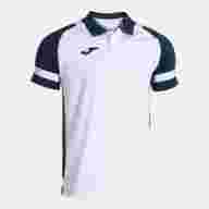 Поло JOMA MANGA CORTA LIDER BLANCO MARINO - Поло JOMA MANGA CORTA LIDER BLANCO MARINO