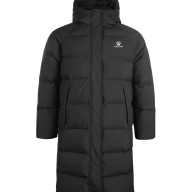 Пуховик KELME Women's Long Down Jacket Black - Пуховик KELME Women's Long Down Jacket Black