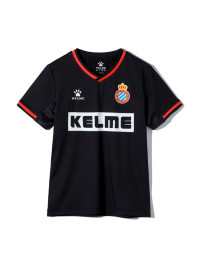 Детская футболка KELME Boys Football Short Sleeve T-Shirt Black