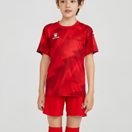 Детская футбольная форма KELME Short Sleeve Football Suit Red - Детская футбольная форма KELME Short Sleeve Football Suit Red