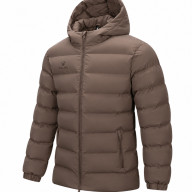 Пуховик KELME Hooded Short Cotton Jacket Brown - Пуховик KELME Hooded Short Cotton Jacket Brown