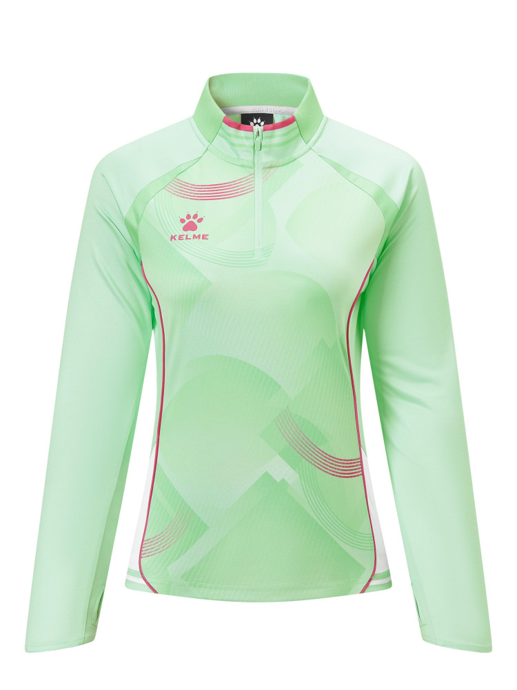 Олимпийка KELME Women's Training Pullover Light Green