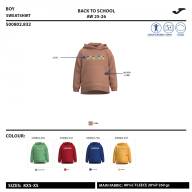 SUDADERA CON CAPUCHA LION AZUL - SUDADERA CON CAPUCHA LION AZUL