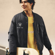 Бомбер KELME Reversible Baseball Jacket Black - Бомбер KELME Reversible Baseball Jacket Black