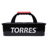 Контейнер для бутылок TORRES, SS1030, на 8 бутылок, не складывается, черно-бело-красный