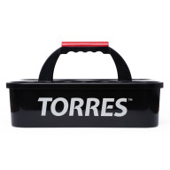 Контейнер для бутылок TORRES, SS1030, на 8 бутылок, не складывается, черно-бело-красный - Контейнер для бутылок TORRES, SS1030, на 8 бутылок, не складывается, черно-бело-красный