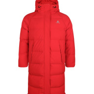 Пуховик KELME Women's Long Down Jacket Red - Пуховик KELME Women's Long Down Jacket Red