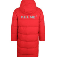 Пуховик KELME Women's Long Down Jacket Red - Пуховик KELME Women's Long Down Jacket Red