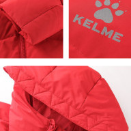 Пуховик KELME Women's Long Down Jacket Red - Пуховик KELME Women's Long Down Jacket Red