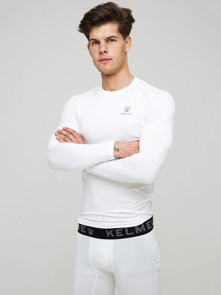 Термобелье (верх) KELME Tech Fit L/S (Thin) White