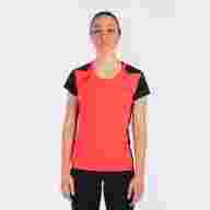Футболка с коротким рукавом RECORD II Коралловый-черный - Футболка с коротким рукавом RECORD II Коралловый-черный