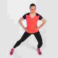 Футболка с коротким рукавом RECORD II Коралловый-черный - Футболка с коротким рукавом RECORD II Коралловый-черный