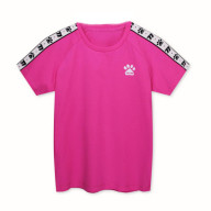 Детская футболка KELME Girls Short Sleeve T-Shirt Pink - Детская футболка KELME Girls Short Sleeve T-Shirt Pink