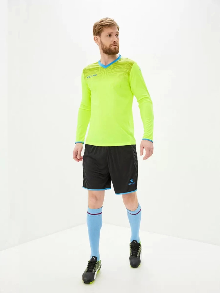 Вратарская форма KELME Goalkeeper L/S Suit (Citric/Black)