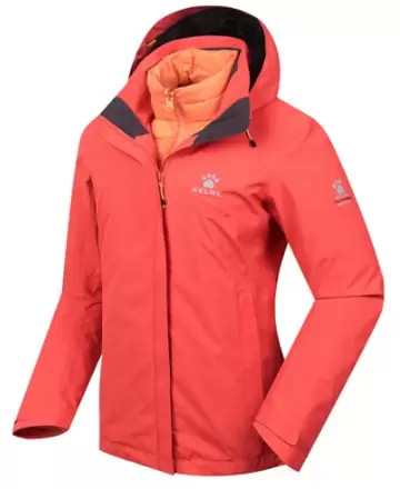 Куртка утепленная KELME Female Jacket (Two-Piece Suit) Pink