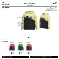 SUDADERA CON CAPUCHA PARK VERDE - SUDADERA CON CAPUCHA PARK VERDE