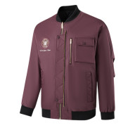 Бомбер KELME Reversible Baseball Jacket Burgundy - Бомбер KELME Reversible Baseball Jacket Burgundy