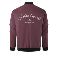Бомбер KELME Reversible Baseball Jacket Burgundy - Бомбер KELME Reversible Baseball Jacket Burgundy