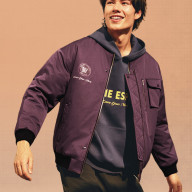 Бомбер KELME Reversible Baseball Jacket Burgundy - Бомбер KELME Reversible Baseball Jacket Burgundy