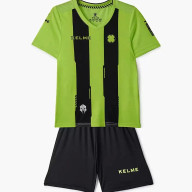 Детская футбольная форма KELME Short Sleeve Football Kid (Light Green/Black) - Детская футбольная форма KELME Short Sleeve Football Kid (Light Green/Black)
