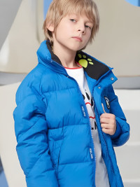 Детский пуховик KELME Boys Down Jacket Blue