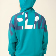 Худи KELME Hooded Sweater Teal - Худи KELME Hooded Sweater Teal