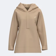 SUDADERA CON CAPUCHA BREATH BEIGE - SUDADERA CON CAPUCHA BREATH BEIGE