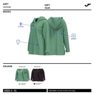 SUDADERA CON CAPUCHA BREATH BEIGE - SUDADERA CON CAPUCHA BREATH BEIGE