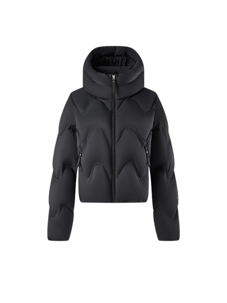 Пуховик KELME Short Hooded Down Jacket Black