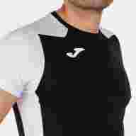 Футболка с коротким рукавом RECORD II Черный-белый - Футболка с коротким рукавом RECORD II Черный-белый