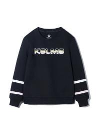 Детский свитшот KELME Girl's Round Neck Sweater Black